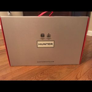 Hunter refined gloss boots- US size 6